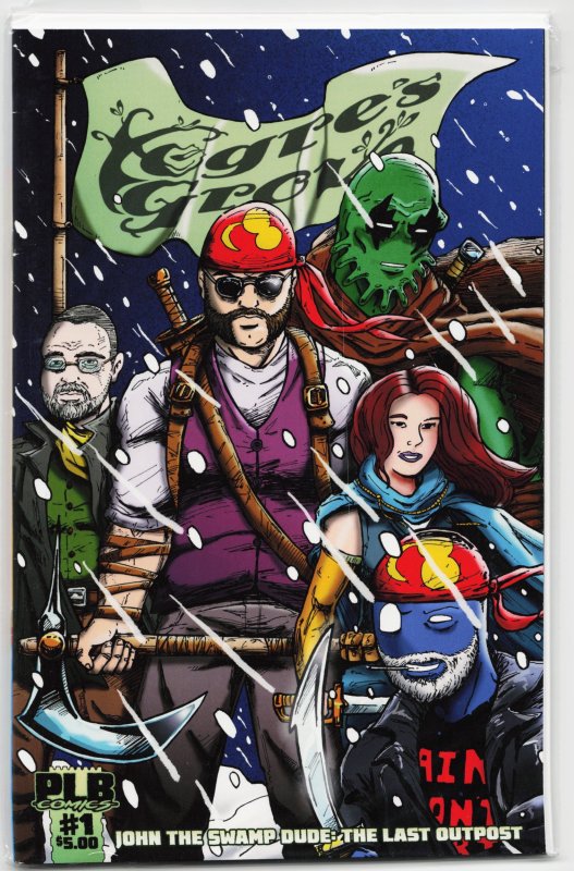 John the Swamp Dude: The Last Outpost #1, raw, ungraded comic book — front cover