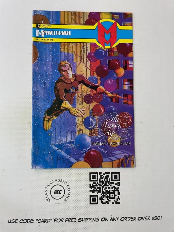Miracleman #24, raw comic book in NM condition — front cover