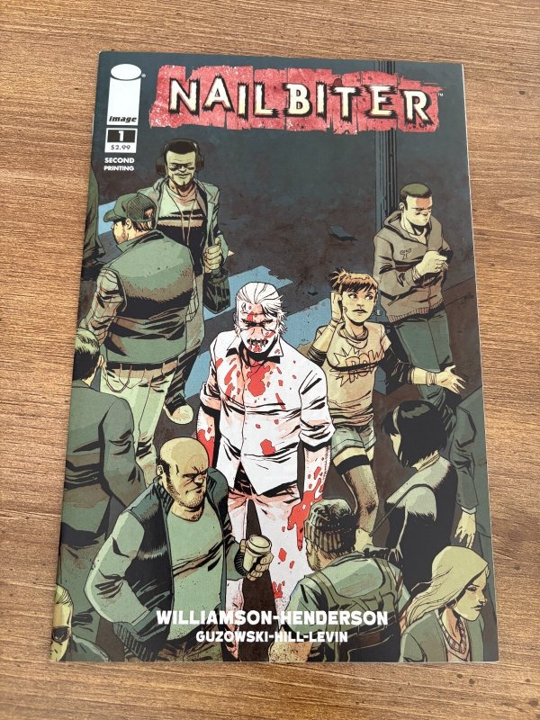 Nail Biter #1, raw comic book in NM condition — front cover