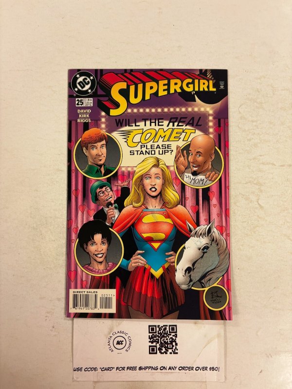 Supergirl #25 (DC Comics, 1998), raw comic book in NM condition — front cover