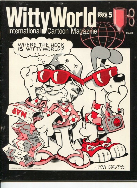 Witty World #5 (1988), raw, ungraded comic book — front cover