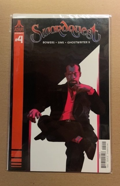 Swordquest #4 (2017), raw, ungraded comic book — front cover