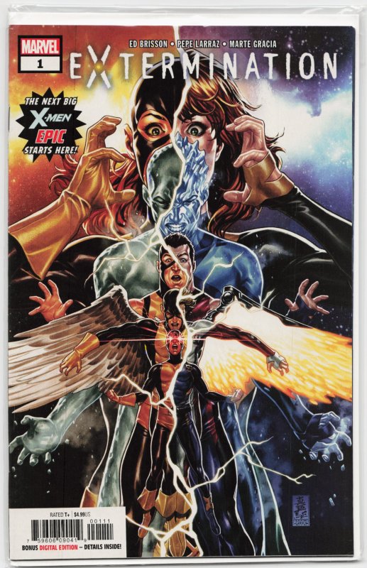 Extermination #1 (2018), raw, ungraded comic book — front cover
