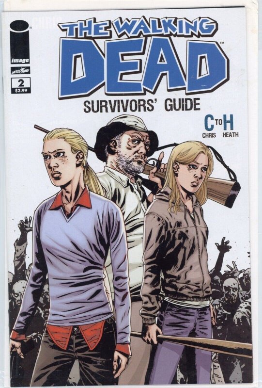 The Walking Dead: Survivors Guide #2 (2011), raw comic book in NM+ 9.6 condition — front cover