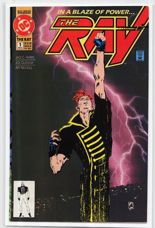 The Ray #1 (1992), raw, ungraded comic book — front cover