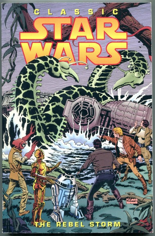 Classic Star Wars: The Rebel Storm Trade Paperback-1st Edition-Al Williamson FN, raw comic book in FN condition — front cover