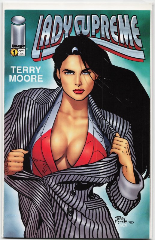Lady Supreme #1 (1996), raw, ungraded comic book — front cover