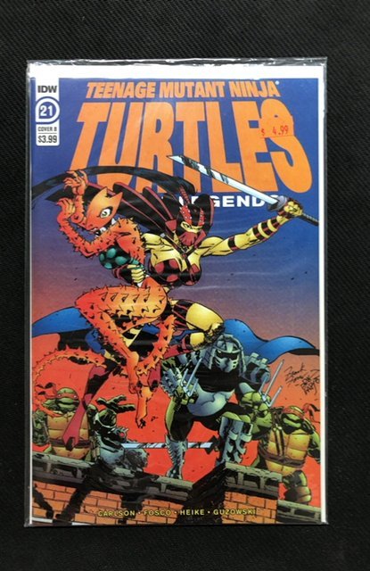 Teenage Mutant Ninja Turtles #21 (1999), raw, ungraded comic book — front cover