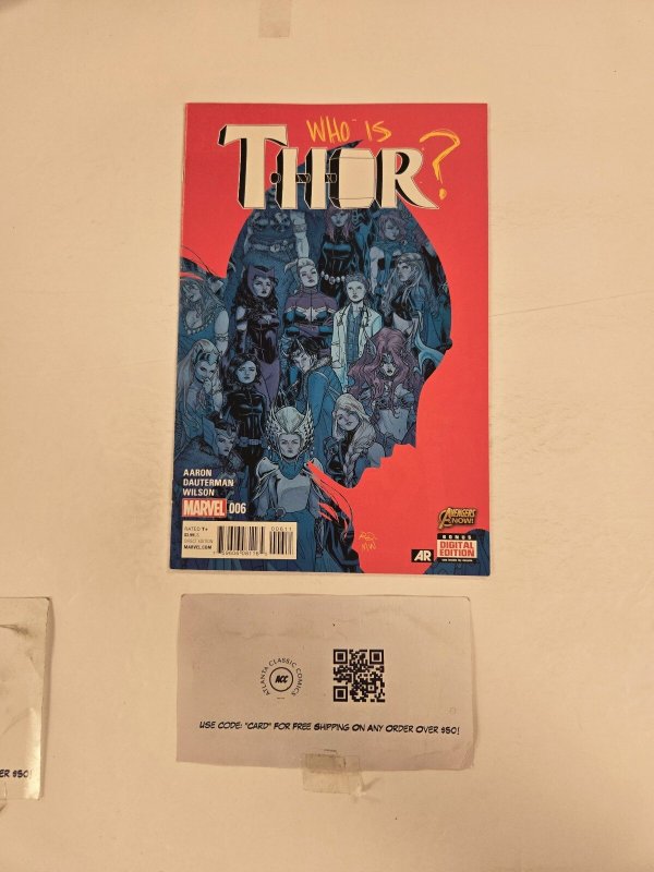 Thor #6 (Marvel Comics), raw comic book in NM condition — front cover