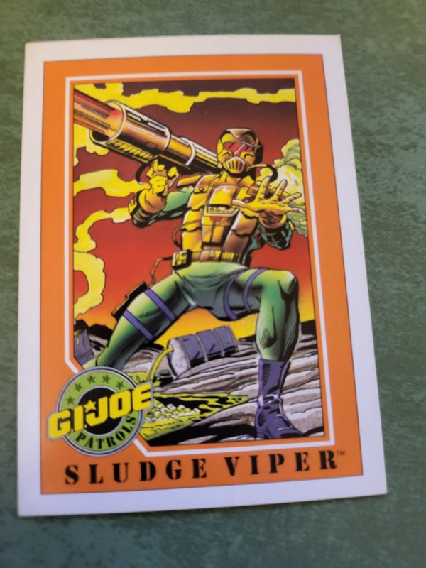 1991 Impel G.I. Joe Trading Card #4 (1991), raw, ungraded comic book — front cover