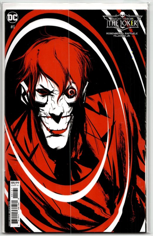 Knight Terrors: The Joker #1 (DC Comics, 2023), raw, ungraded comic book — front cover