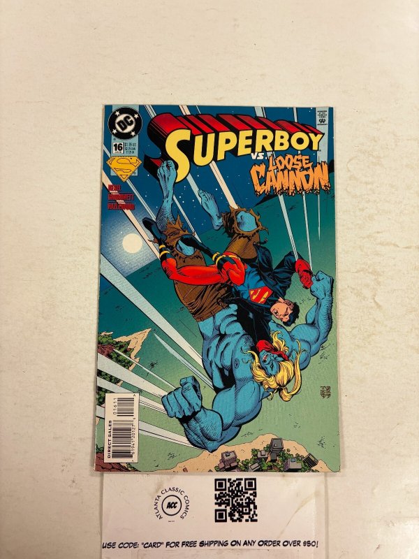 Superboy #16 (DC Comics), raw comic book in NM condition — front cover