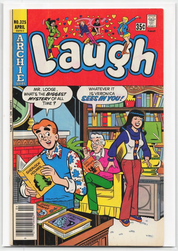 Laugh #325 (Archie Comics, 1978), raw, ungraded comic book — front cover