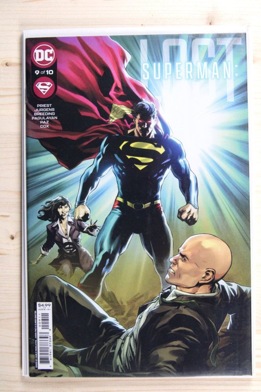 Superman: Lost #9 (DC Comics, 2024), raw comic book in NM+ 9.6 condition — front cover