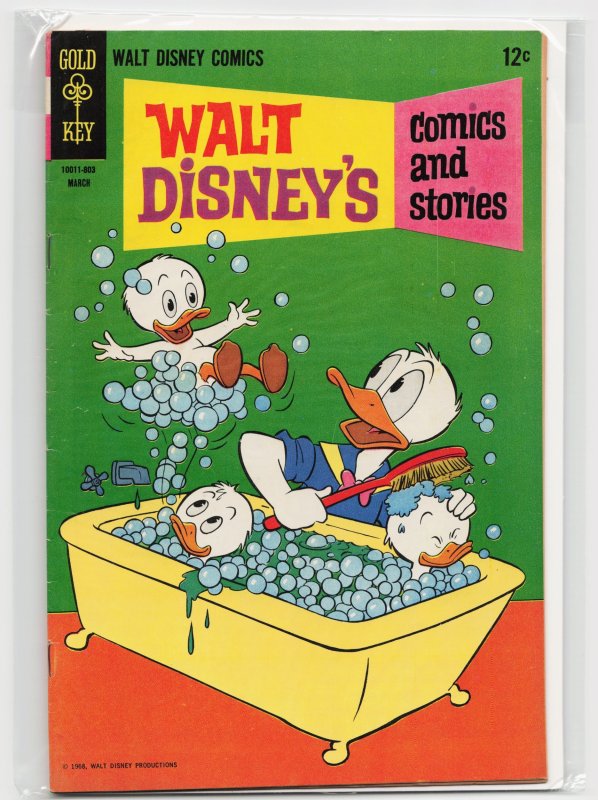 Walt Disney's Comics and Stories #330 (Gold Key, 1968), raw, ungraded comic book — front cover