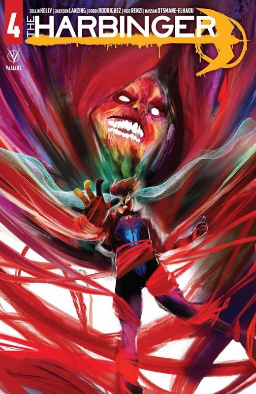 The Harbinger #4 (2021), raw comic book in NM condition — front cover