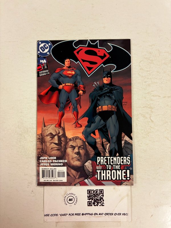Superman Batman #14 (DC Comics), raw comic book in NM condition — front cover
