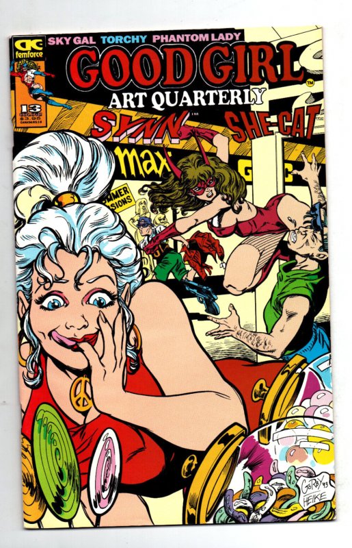 Good Girl Comics #13 (1993), raw comic book in VF condition — front cover