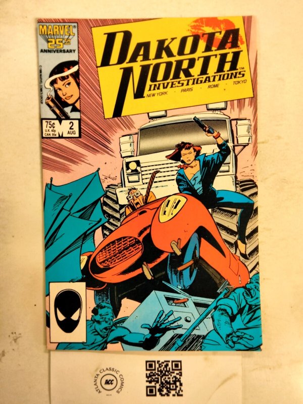 Dakota North #2 (Marvel Comics), raw comic book in NM condition — front cover