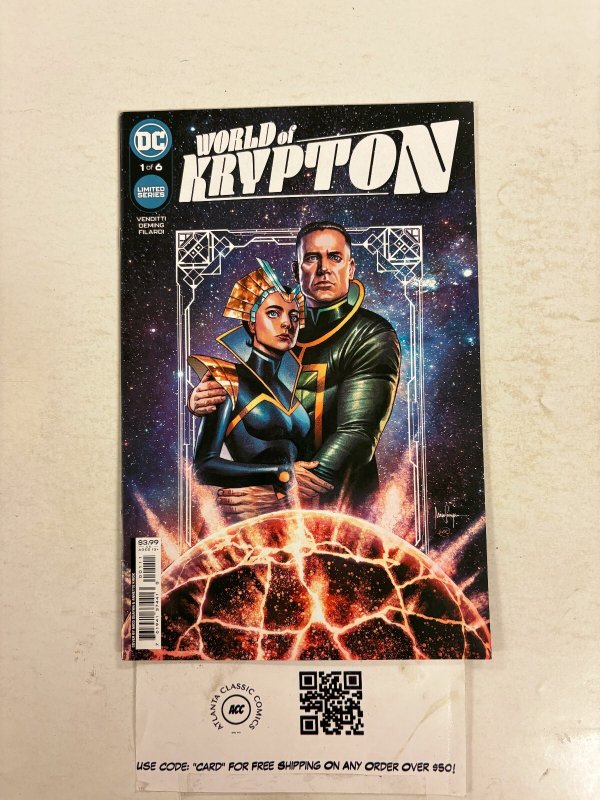 World of Krypton #1 (DC Comics), raw comic book in NM condition — front cover