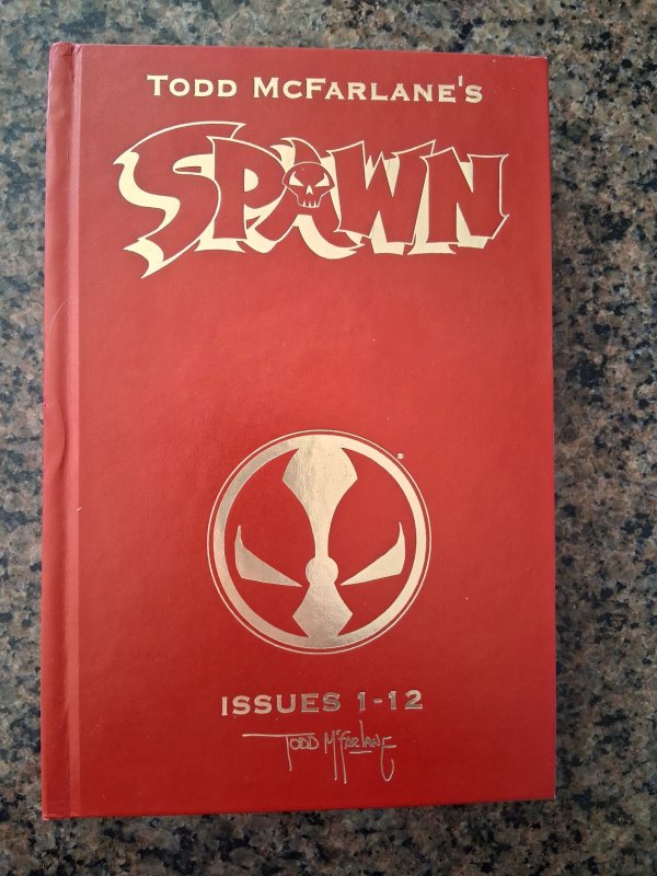 Spawn Issues #1, raw, ungraded comic book — front cover