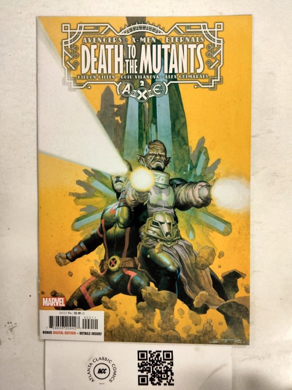 Death to the Mutants #2 (Marvel Comics), raw comic book in NM condition — front cover