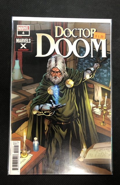 Doctor Doom #4 (2020), raw, ungraded comic book — front cover