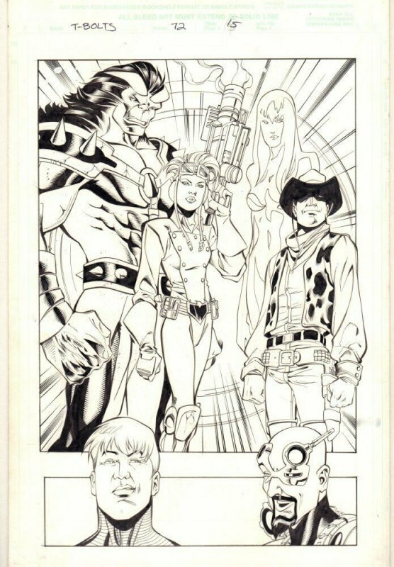 Thunderbolts #72 (Marvel Comics, 2002), raw, ungraded comic book — front cover