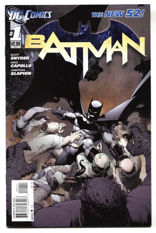 Batman #1 (DC Comics), raw, ungraded comic book — front cover