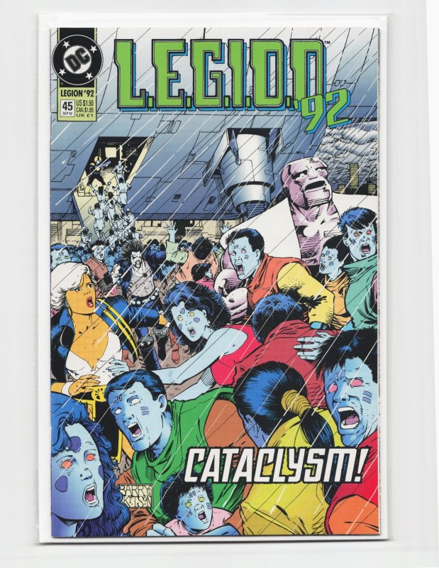 L.e.g.i.o.n #45 (1992), raw, ungraded comic book — front cover