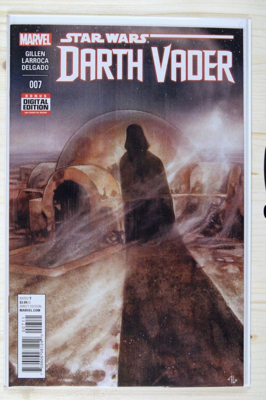 Star Wars: Darth Vader #7 (Marvel Comics, 2015), raw comic book in NM+ 9.6 condition — front cover