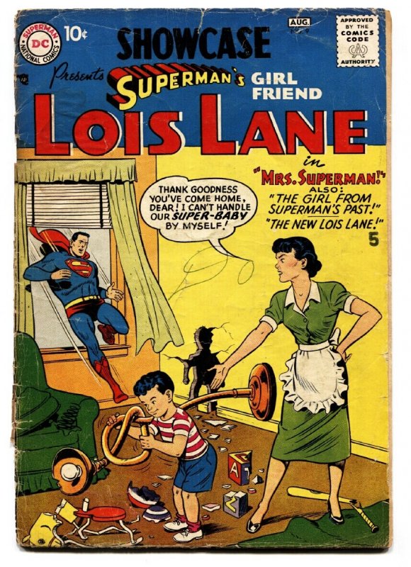 Showcase Comics #9 (DC Comics, 1957), raw, ungraded comic book — front cover