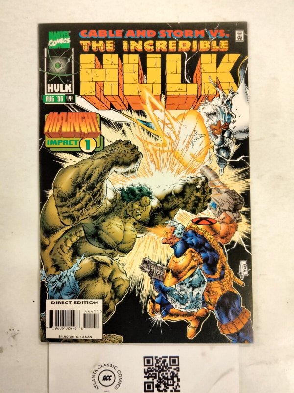 Incredible Hulk #444 (Marvel Comics), raw comic book in NM condition — front cover