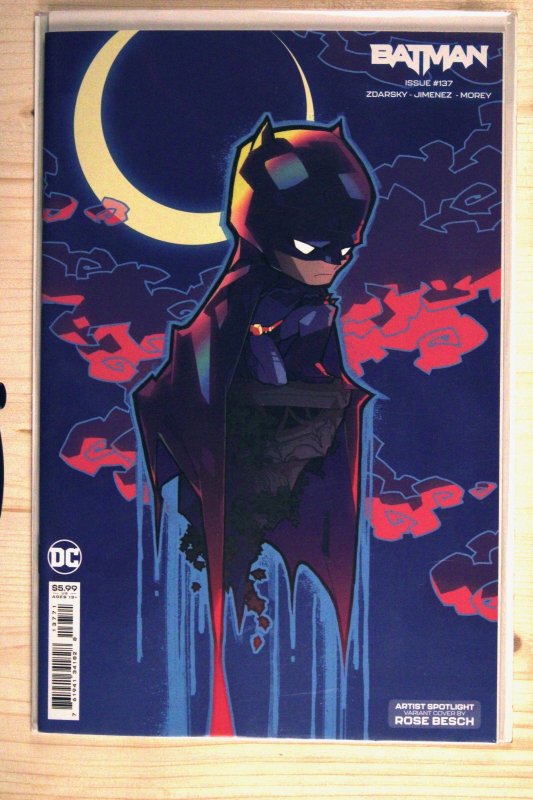 Batman #137 (DC Comics, 2023), raw comic book in NM+ 9.6 condition — front cover