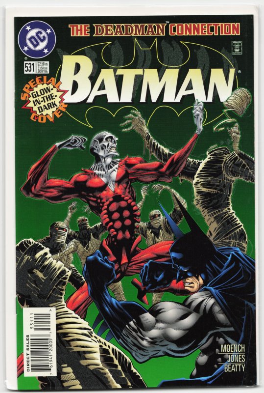 Batman #532 (DC Comics, 1996), raw, ungraded comic book — front cover