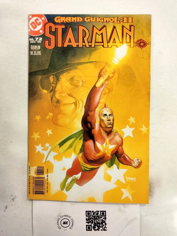 Starman #72 (DC Comics), raw comic book in NM condition — front cover
