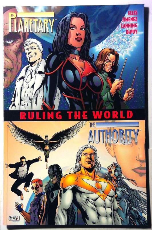 Planetary / the Authority: Ruling the World #1 (2000), raw, ungraded comic book — front cover