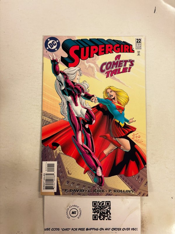 Supergirl #22 (DC Comics), raw comic book in NM condition — front cover