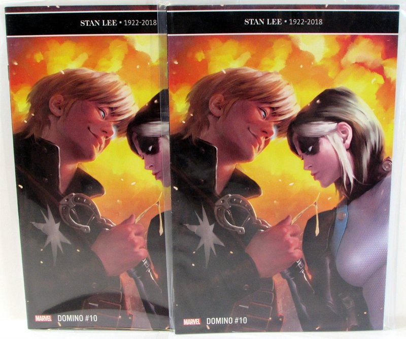 Domino Lot of 2 #10 x2 Marvel Comics (2019) NM- 1st Print Comic Books (Marvel Comics, 2019), raw comic book in NM- condition — front cover