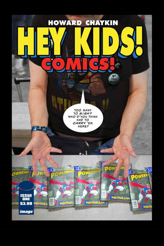 Hey Kids Comics #1 (Image Comics, 2018), raw, ungraded comic book — front cover