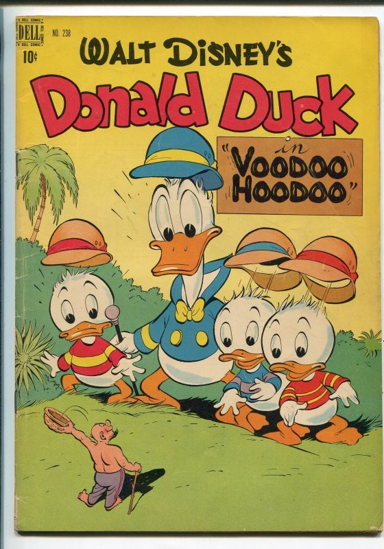 Donald Duck #238 (Dell, 1949), raw, ungraded comic book — front cover
