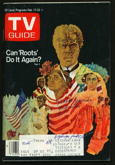 Mag: TV Guide 02/17/1979-Roots Sequel/loni Anderson of Wkrp G, raw, ungraded comic book — front cover