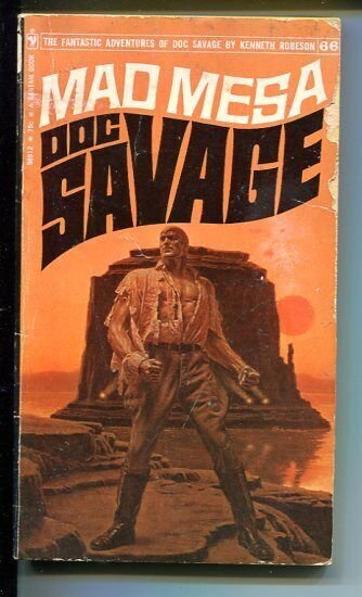 Pulp: Doc Savage-Mad Mesa #66, raw, ungraded comic book — front cover