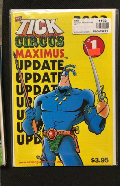 Tick: Circus Maximus Update (2003) (2003), raw, ungraded comic book — front cover