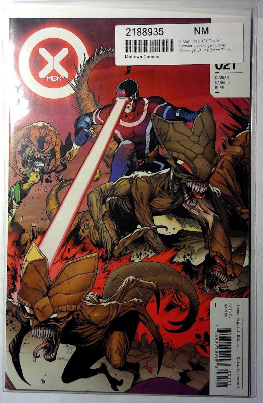 X-Men #21 (Marvel Comics, 2023), raw comic book in NM 9.4 condition — front cover