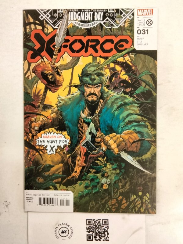 X-Force #31 (Marvel Comics, 1994), raw comic book in NM condition — front cover