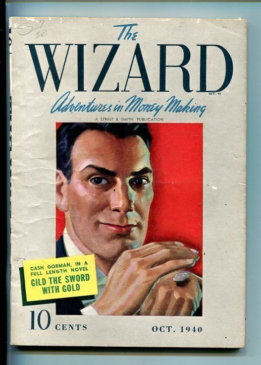 Pulp: the Wizard #1 (1940), raw, ungraded comic book — front cover
