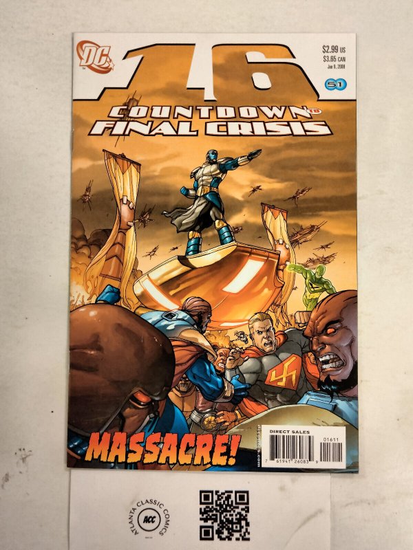 Countdown #16 (DC Comics, 2008), raw comic book in NM condition — front cover