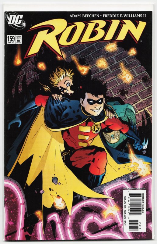 Robin #159 (DC Comics, 2007), raw, ungraded comic book — front cover