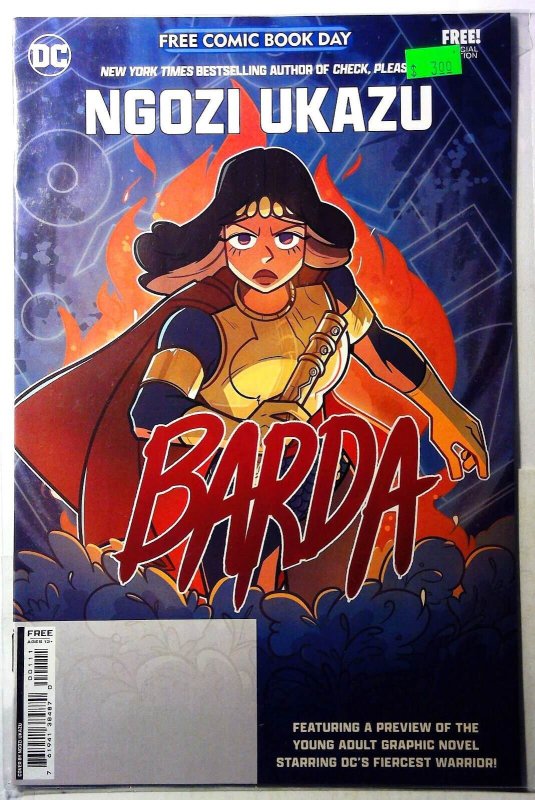 Barda FCBD #1 (DC Comics, 2024), raw, ungraded comic book — front cover